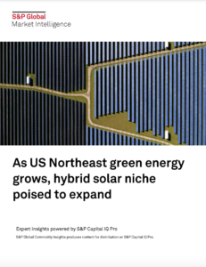 As US Northeast Green Energy Grows, Hybrid Solar Niche Poised to Expand